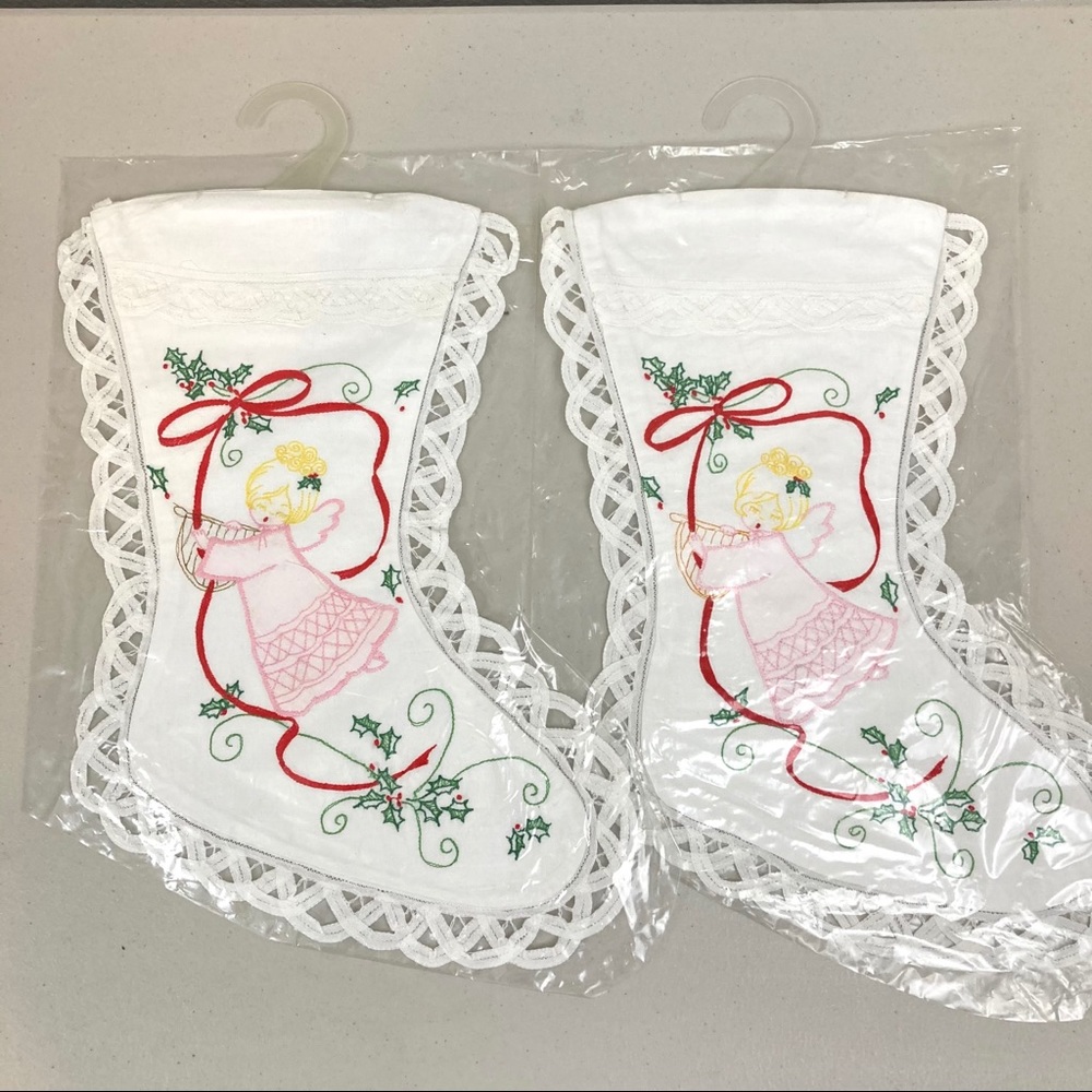 Set of Two Christmas Stockings